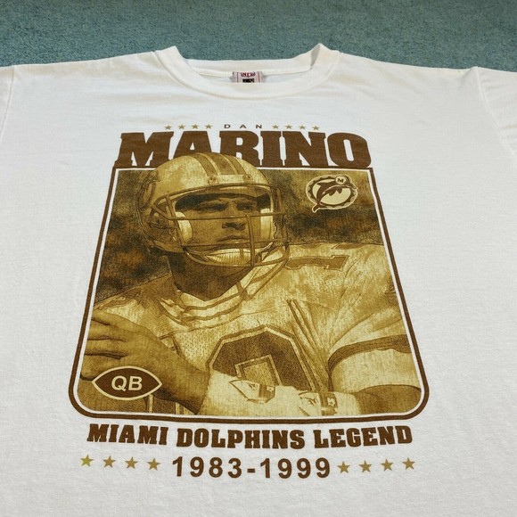 VINTAGE Dan Marino Miami Dolphins 1999 Shirt Adult Large NFL Football 13 Mens - Picture 5 of 12